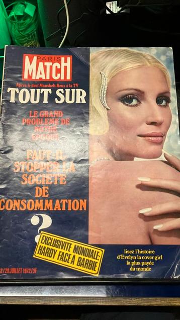 Paris Match 29.07.1972 beschikbaar voor biedingen