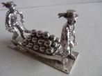 miniatuur zilver EP13 kaasdrager ALKMAAR zilveren miniaturen, Antiek en Kunst, Antiek | Goud en Zilver, Verzenden, Zilver