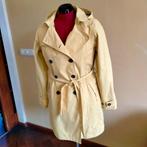 dames regenjas/ trenchcoat, Kleding | Dames, Maat 38/40 (M), Happy rainy days, Geel, Ophalen of Verzenden