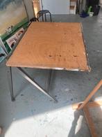 tekentafel Ahrend de Cirkel, vintage, Doe-het-zelf en Verbouw, Tekentafels, Ophalen, Gebruikt, Minder dan 130 cm