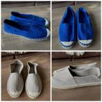 Nieuwe blauwe grijze espadrilles 39, Blauw, Nieuw, Ophalen of Verzenden, Espadrilles of Moccasins
