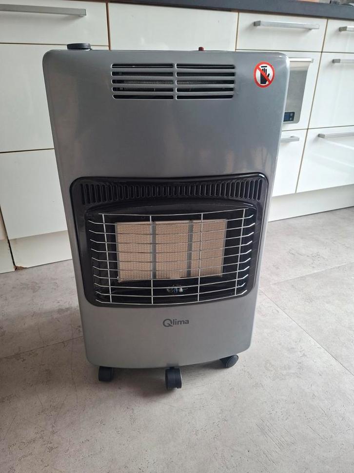 Qlima GH 959 RF Gaskachel - Verrijdbaar & Hybride, Huis en Inrichting, Kachels, Gebruikt, Vrijstaand, Gaskachel, Gas, Ophalen