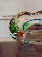 Kristal Uniek asbak Max Verboeket Maastricht 1960, Antiek en Kunst, Ophalen