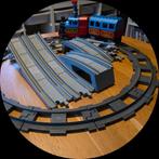 Lego Duplo Trein Set met Rails en Brug, Kinderen en Baby's, Speelgoed | Duplo en Lego, Ophalen of Verzenden, Zo goed als nieuw