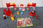 Duplo 10593 Brandweerkazerne, Kinderen en Baby's, Speelgoed | Duplo en Lego, Ophalen of Verzenden, Zo goed als nieuw, Complete set