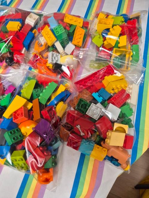 Grote Zak Met Losse Bouwstenen, Kinderen en Baby's, Speelgoed | Bouwstenen, Gebruikt, Overige merken, Ophalen
