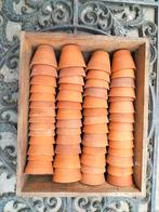 Handgemaakte terracottapotjes, Hobby en Vrije tijd, Pottenbakken, Ophalen, Gebruikt