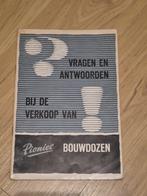 Philips Pionier bouwdozen verkopers boekje, Ophalen of Verzenden