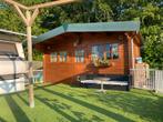 Tuinhuis schuur huis blokhut, Tuin en Terras, Tuinhuizen, Ophalen of Verzenden, Zo goed als nieuw, Met overkapping, Hout