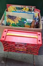 Heel veel ministeck doos vol + opbergsysteem met kleuren, Ophalen of Verzenden, Gebruikt, Box-set