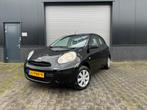 Nissan Micra 1.2 59KW 5DR 2011 Zwart, Auto's, Voorwielaandrijving, 1198 cc, Zwart, Origineel Nederlands