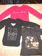 3 shirts 92 lange mouw, Kinderen en Baby's, Kinderkleding | Maat 92, Ophalen of Verzenden, Zo goed als nieuw, Meisje, Shirt of Longsleeve