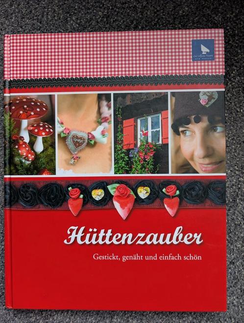 Huttenzauber borduur- en naaiboek met patronen, Hobby en Vrije tijd, Borduren en Borduurmachines, Zo goed als nieuw, Patroon, Handborduren