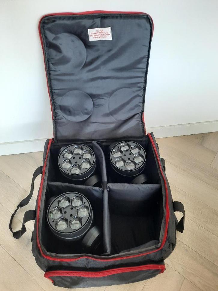 Showtec juno moving head s (3 stuks, zeer nette staat), Muziek en Instrumenten, Licht en Laser, Zo goed als nieuw, Licht, Geluidgestuurd