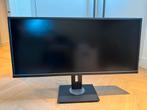 ViewSonic VG3456 UltraWide 34 inch – zo goed als nieuw, Computers en Software, Monitoren, IPS, In hoogte verstelbaar, Ophalen of Verzenden