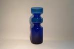 Vintage Cobalt Glas Vaas Scandinavie, Ophalen of Verzenden