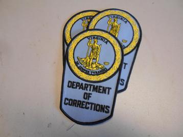 Embleem Virginia Department of corrections beschikbaar voor biedingen