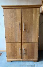 Computerkast, Huis en Inrichting, Kasten | Computermeubels, Ophalen, Gebruikt, 70 tot 120 cm, Eikenhout