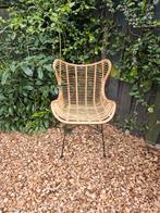 vlinderstoel fauteuil rotan, Tuin en Terras, Zo goed als nieuw, Rotan, Ophalen