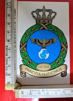 Vintage sticker SSB Principia Perficimus  Luchtmacht, Verzamelen, Stickers, Ophalen of Verzenden, Zo goed als nieuw, Overige typen