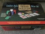 Pokerset Casino style, Een of twee spelers, Ophalen of Verzenden, Nieuw