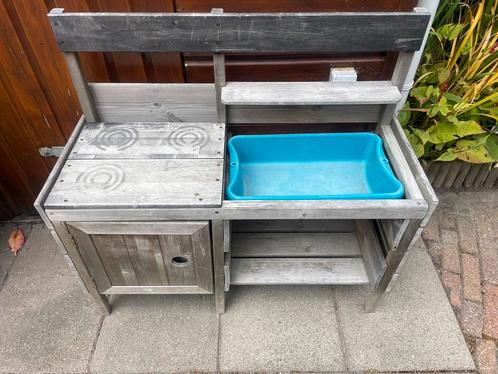 Speelkeuken / modderkeuken voor buiten, Kinderen en Baby's, Speelgoed | Buiten | Speeltoestellen, Gebruikt, Overige typen, Ophalen