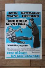 filmaffiche John Wayne Rooster Cogburn 1975 filmposter, Verzamelen, Ophalen of Verzenden, A1 t/m A3, Zo goed als nieuw, Rechthoekig Staand