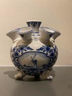Delfts Blauw Tulpenvaas Delfino Holland, Antiek en Kunst, Antiek | Vazen, Ophalen of Verzenden