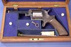 Antieke cased Tranter revolver, Ophalen of Verzenden