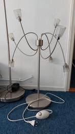 4 lampen: 2 staande lampen en 2 plafondlampen, Ophalen, Zo goed als nieuw