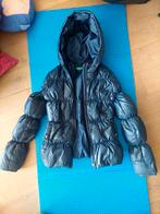 Benetton dons jas 160cm meisje donkrrblauw, Ophalen of Verzenden, Zo goed als nieuw, Meisje, Jas