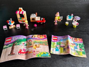 LEGO Friends Stephanie’s Pizzeria 41092 + Buitenkeuken 3930 beschikbaar voor biedingen