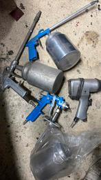 Lucht gereedschap compressor, Ophalen of Verzenden, Zo goed als nieuw