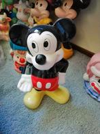 Grote Mickey Mouse spaarpot, Ophalen of Verzenden, Mickey Mouse, Gebruikt, Beeldje of Figuurtje