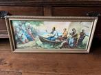 Antieke prent ❤️ Jezus' wonderbare visvangst, Antiek en Kunst, Ophalen of Verzenden