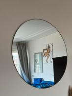 Ronde spiegel gouden rand 80cm, Huis en Inrichting, Woonaccessoires | Spiegels, Ophalen, Zo goed als nieuw, Rond, Minder dan 100 cm