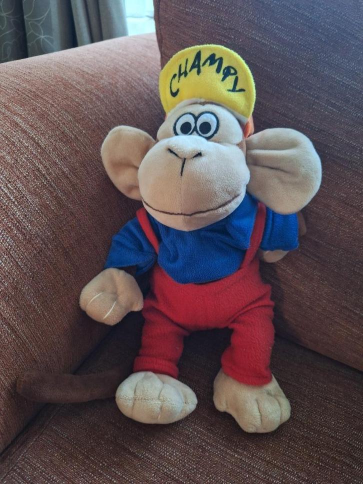 Champy knuffel aap, Kinderen en Baby's, Speelgoed | Knuffels en Pluche, Zo goed als nieuw, Overige typen, Ophalen of Verzenden