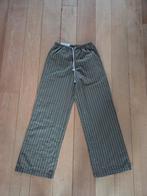 Uniqlo nieuw met kaartje gestreepte linnen broek maat xs, Nieuw, Ophalen of Verzenden, Maat 34 (XS) of kleiner, Lang