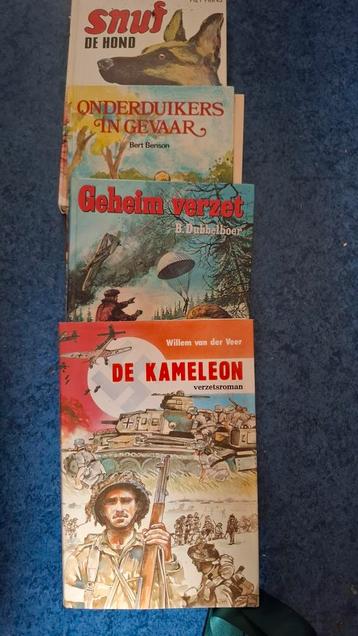 4 KINDERBOEKEN over WOII  beschikbaar voor biedingen
