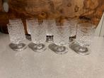 8 vintage Geoffrey Baxter glazen by Whitefriars, Antiek en Kunst, Antiek | Glas en Kristal, Ophalen of Verzenden