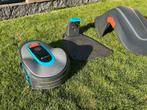 GARDENA SILENO  250 robotmaaier met garage, Ophalen, Gebruikt, Minder dan 20 cm, Met regensensor
