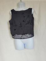 Gaaf kort zwart damesshir mt XL merk Migel Stapper, ., Zwart, Maat 46/48 (XL) of groter, Ophalen of Verzenden