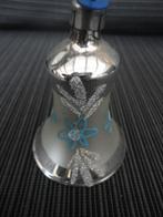 Mooie oude glazen kerstbal kerstklok met klepel, Ophalen of Verzenden, Gebruikt