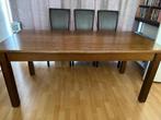 Eetkamertafel 180x90 cm – Gedeeltelijk massief grenen hout, Huis en Inrichting, Tafels | Eettafels, Ophalen, Gebruikt, Rustiek