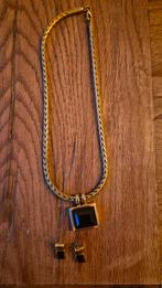 Collier met bijpassende oorbellen, Ophalen of Verzenden, Overige materialen