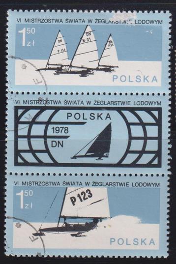 Polen 1978 IJszeilen in strip beschikbaar voor biedingen