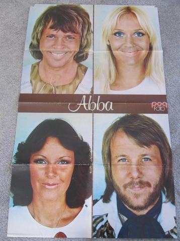 Poster ABBA / Bay City Rollers beschikbaar voor biedingen