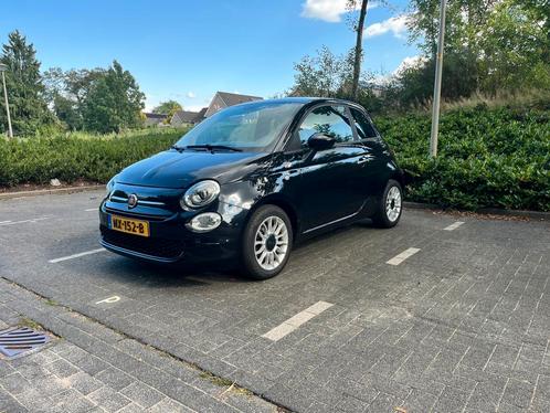 Fiat 500 Twinair 2017 Zwart, Auto's, Fiat, Particulier, Benzine, A, Hatchback, Handgeschakeld, Origineel Nederlands, Zwart, Voorwielaandrijving