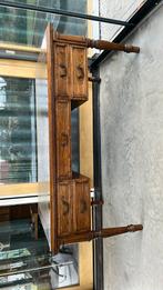 Buro van zwaar djatti hout uit Indonesie, Antiek en Kunst, Ophalen