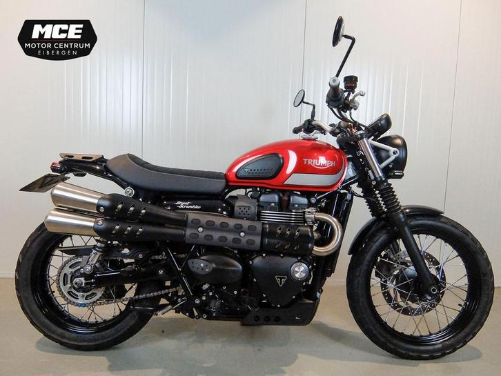 TRIUMPH STREET SCRAMBLER (bj 2017), Motoren, Motoren | Triumph, Bedrijf, Overig, 2 cilinders, Motorrijbewijs A